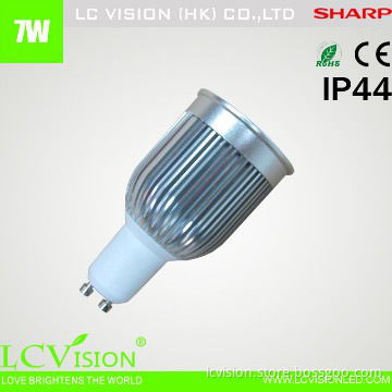 LED lighting / 7W SHARP COB LED Spot light / IP44 / E27 GU10 / 700 lm